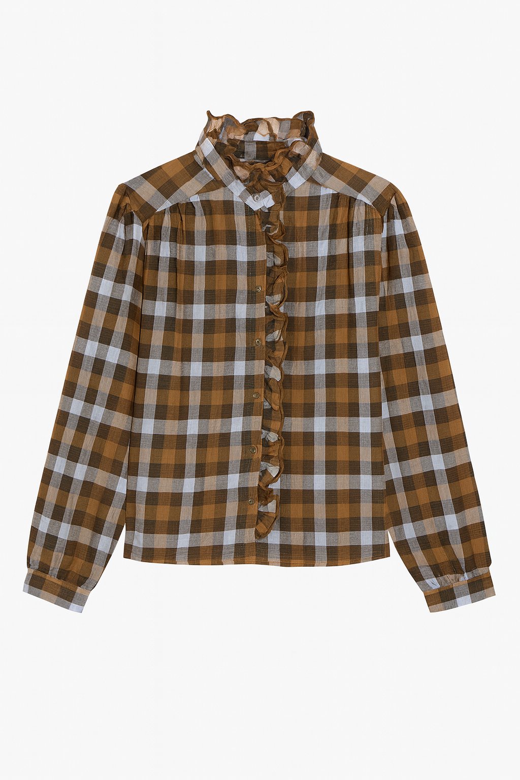 Blusa cuadros