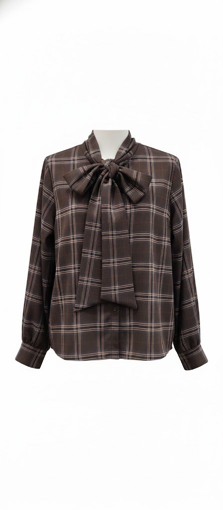 Blusa cuadros ingleses