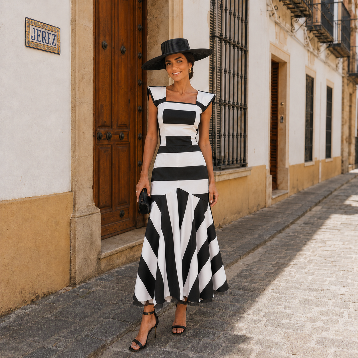Vestido Ingrid rayas - Imagen 2